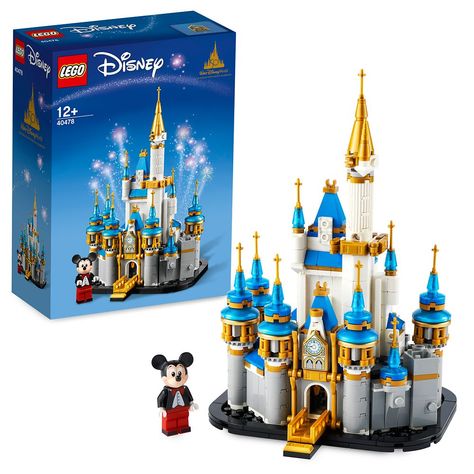 Lego Disney Castle, Disney Characters Christmas, Walt Disney World 50th Anniversary, Disney Lego, Disney World 50th Anniversary, Disney 50th Anniversary, Lego Collection, Lego Castle, Lego Mini