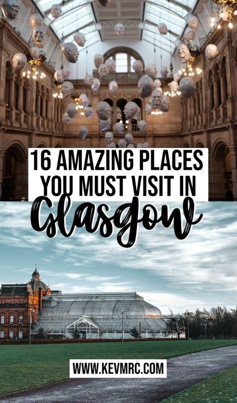 places to see in glasgow scotland Things To Do In Glasgow, Glasgow Travel, Northern Ireland Travel, Scotland Glasgow, European Cruises, Cheap Places To Travel, Wales Travel, Travel Inspiration Destinations, Travel Photography Inspiration