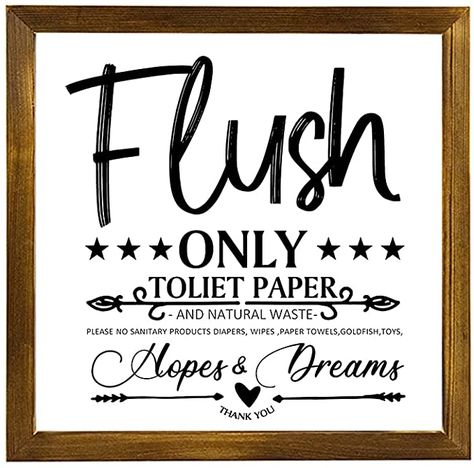 Septic Tank Signs For Bathroom, Septic Tank Signs For Bathroom Printable, Funny Flush The Toilet Signs, Septic Sign, Dont Flush Toilet Paper Sign, Farmhouse Bathroom Signs, Bathroom Decor Signs, Cabin Bathrooms, Farmhouse Halloween