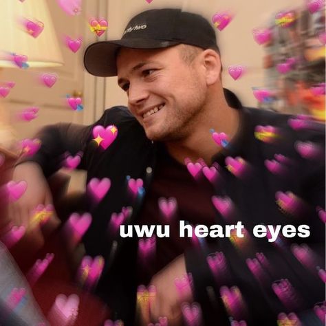 Taron Egerton, Reaction Pics, Put A Ring On It, Heart Eyes, Reaction Pictures, Twitter Instagram, Memes, Twitter, On Instagram