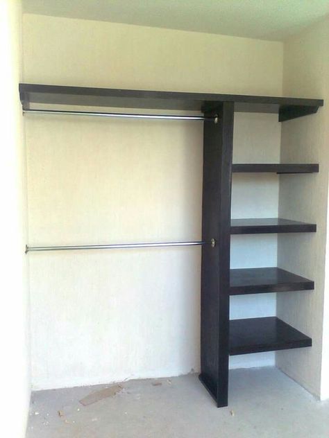 Homemade Closet, Functional Closet, Room Design Luxury, Closet Small Bedroom, Closet Planning, Closet Design Layout, Closet Renovation, Wardrobe Interior Design, Closet Layout