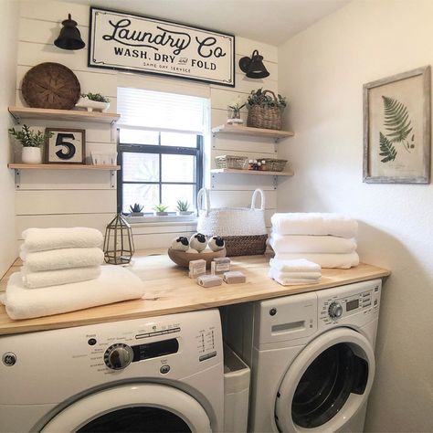 Small Space Laundry Room Ideas, Small Space Laundry Room, Small Space Laundry, Laundy Room, Custom Laundry Room, Laundry Room Storage Shelves, Room Storage Diy, Dream Laundry Room, Laundry Room Renovation