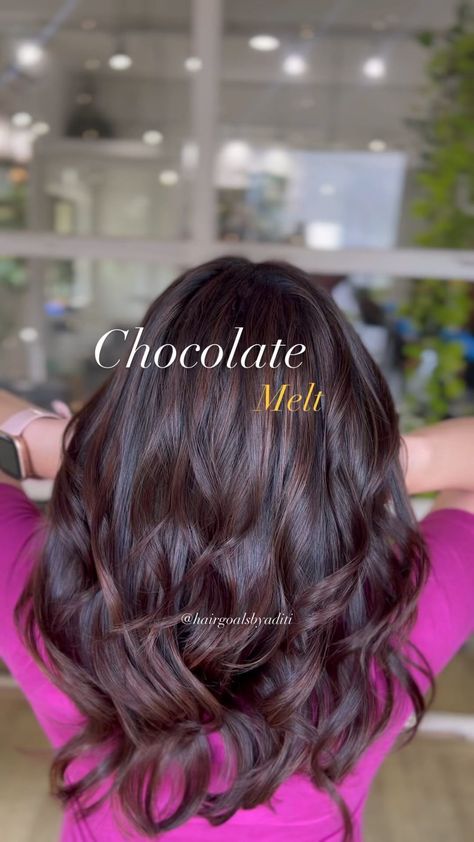 What is your pick? 🧑🏻‍🎨 #caramelhair #chestnuthair #cinnamonhair #cherryredhair #plumhair #mochahair #chocolatehair #balayageandpainted #t… | Instagram Hair Colour In Brown Shade, Mahogany Brown Balayage, Shades Of Gold Color, Colour Hair Ideas, Hair Color Ideas Brown, Trendy Hair Color Ideas, Hair Color Ideas For Brunettes Balayage, Hair Color For Brown Skin, Wine Hair Color