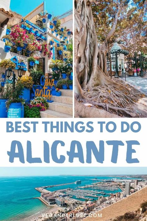 13 Absolute Best Things to Do in Alicante, Spain Things To Do In Alicante Spain, Alicante Photo Ideas, Alicante Aesthetic, Spain Trip, Spain Aesthetic, Spain Travel Guide, Spain Vacation, Travel Spain, Spain Portugal