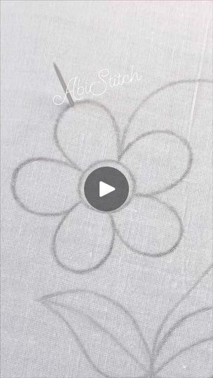 Satin Stitch Flower Hand Embroidery | Basic Flower Embroidery #trendingreels #viralreels #reelsfb | ABI Stitch | Elad Marish, Tomas Clouds · Kindled Nights Basic Embroidery Flowers, Embroider Flower Tutorial, Satin Stitch Embroidery Design, Satin Stitch Flower, Basic Flower, Flower Hand Embroidery, Embroidery Lessons, Embroidery For Beginners, Satin Stitch