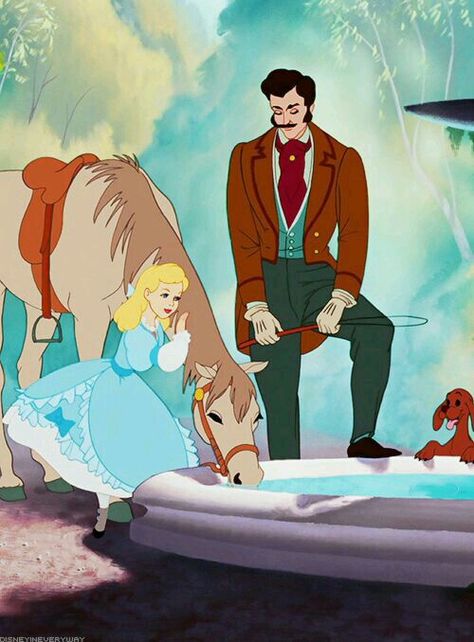 Young Cinderella with her father Quiz Disney, Disney Amor, Disney Quizzes, Disney Quiz, Disney Princess Outfits, Animation Disney, Disney Crossover, Images Disney, Disney Crossovers