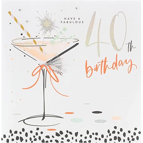 40th Birthday Card" Party On at 40" (Ladies Who Love Life) : Amazon.co.uk: Stationery & Office Supplies 40th Birthday Images, Birthday Wishes For Women, 40th Birthday Wishes, Birthday Msgs, 40th Birthday For Women, 40th Birthday Card, Happy Birthday Princess, Card Party, 40th Birthday Cards