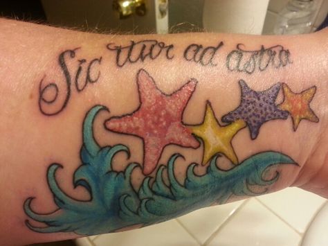 Ad Astra, Tattoos, Stars