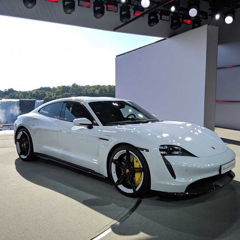 Meet the Taycan Turbo. The $1B electric sedan developed by @porsche White Porsche Taycan, Porsche Sedan, Taycan Porsche, Electric Porsche, Porsche Electric, Porsche Taycan Turbo S, Porsche Taycan, Turbo S, Better Version