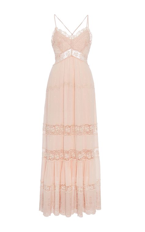 Sleeveless Balletcore Dress With Lace Trim, Pink Sleeveless Feminine Lace Dress, Summer V-neck Eyelet Dress, Pink Dress Moda Operandi, Chic Eyelet V-neck Dress, Eyelet Dress, Rebecca Taylor, Glam Dresses, Dressy Outfits