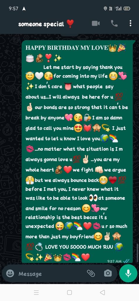 Birthday Para For Boyfriend, Happy Birthday Boyfriend Text, Snap Chat Birthday Post, Happy Birthday Quotes For Boyfriend Love, Happy Birthday Love Messages For Him, Bdy Wishes For Boyfriend Funny, Happy Birthday My Love Messages, B'day Wishes My Love, Bdy Wishes For My Love