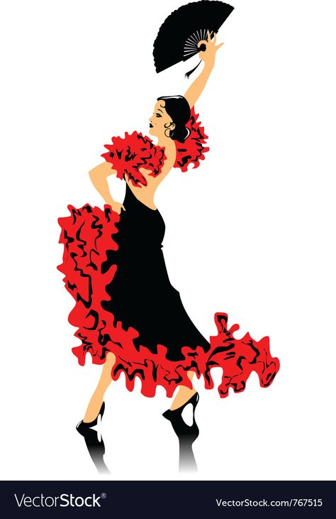 Spanish Dancer Drawing, Flamenco Hair, Spain Dance, Spanish Dancing, Dance Png, Dancer Drawing, Salsa Dancer, Spanish Dance, Spanish Dancer