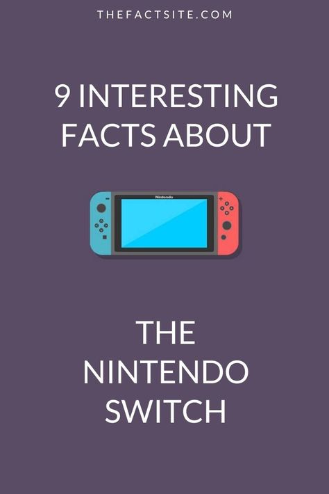 The Nintendo Switch is a video games console that was released on March 3, 2017. It was the next console after the Wii U, which wasn't very successful - that can't be said with the Switch. A lot of the console's success comes from being the first hybrid console that allows players to play on the go while also having the ability to plug into the TV. Here are nine interesting facts all about it. Come and check them out! #TheFactSite #Facts #Nintendo #NintendoSwitch #Zelda #Mario #VideoGames Switch Video Game, Games Console, Virtual Reality Games, Movie Plot, Japanese Games, Random Facts, March 3, Gaming Console, First Game