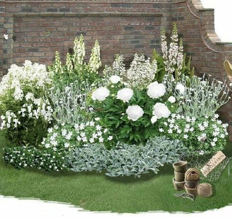 Classic Garden Design, Classic Garden, Moon Garden, Have Inspiration, White Gardens, Garden Care, Garden Cottage, English Garden, Shade Garden