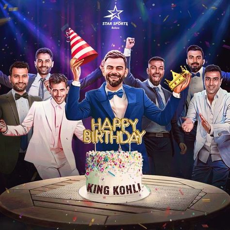 Virat Kohli Birthday, Kohli Birthday, Happy Birthday King, Birthday King, Virat Kohli Wallpapers, Actress Hairstyles, Emoji Photo, Best Pose For Photoshoot, Virat Kohli