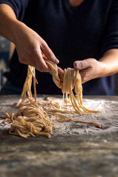 Pasta Dark Photography, Restaurant Pasta Aesthetic, Pasta Making Photography, Fresh Pasta Photography, Pasta Photoshoot, Rustic Pasta, Pasta Photography, Italian Food Photography, Food Court Design