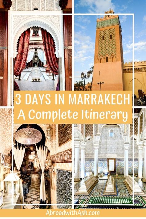 Morocco Itinerary, Riad Marrakech, Africa Travel Guide, Visit Marrakech, Marrakech Travel, Morocco Travel, Marrakech Morocco, Planning A Trip, Travel Planning