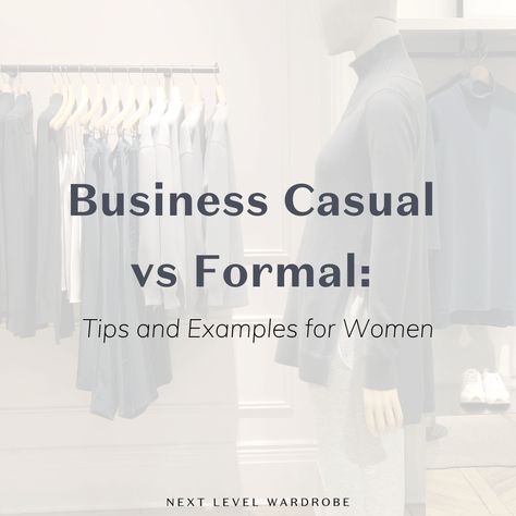 Learn the difference between business casual and professional attire for women from an NYC Personal Stylist. With real life outfit inspiration for women of all body types. Business Vs Business Casual Women, Conservative Business Attire Women, Business Casual Vs Business Professional, Spring Business Professional Outfits, Professional Business Attire For Women, Professional Attire For Women, Business Attire Dress, Business Professional Women, Business Casual Outfits Winter