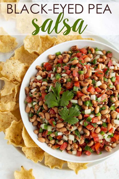 Black Eyed Peas Salsa Recipe, Black Eyed Pea Salsa, Black Eyed Pea Dip, Blackeyed Peas, Texas Caviar, Canning Sweet Corn, Zesty Italian Dressing, Black Eyed Pea, Bean Salsa