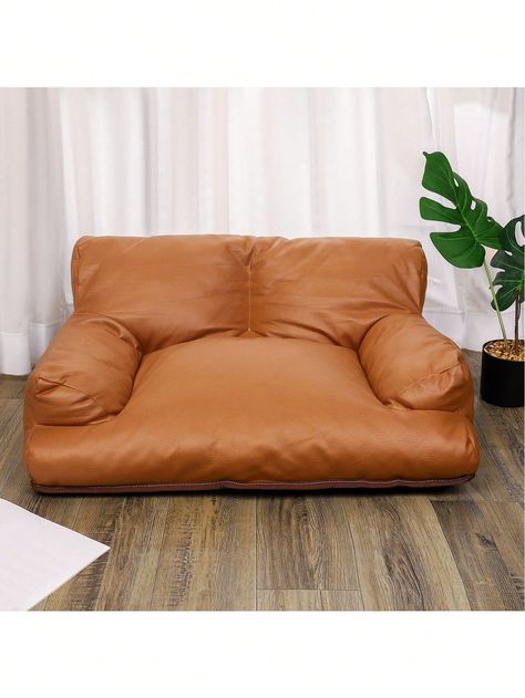 1pc Multi-color Leather Sofa Design Thickened Warm Pet Bed Suitable For Small-medium Dogs And Cats, Four Seasons AvailableI discovered amazing products on SHEIN.com, come check them out! Leather Dog Bed, Cat Sofa Bed, Luxury Cat Bed, Pet Sofa Bed, Pet Couches, Dog Sofa Bed, Pet Cushions, Luxury Cat, Pet Sofa