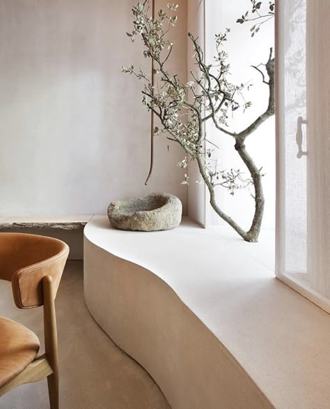 Wabi Sabi Interior Design, Wabi Sabi Design, Wabi Sabi Interior, Modern Mediterranean, Interior Design Per La Casa, Wabi Sabi Style, Interior Minimalista, Natural Interior, Studio Ideas