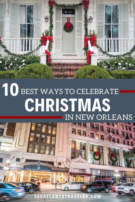 Cajun Night Before Christmas, Christmas In New Orleans, Things To Do In Louisiana, Louisiana Vacation, New Orleans Halloween, Christmas Traditions Around The World, New Orleans With Kids, New Orleans Christmas, New Orleans Garden District