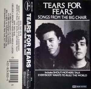 Tears For Fears - Songs From The Big Chair: Cass, Album, 15, For Sale | Discogs Songs From The Big Chair, Big Chair, Tears For Fears, 90s Music, 80s Music, Music Film, I Love Music, Head Over Heels, Kinds Of Music