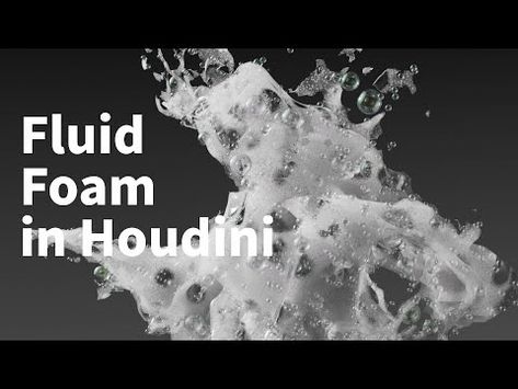 Houdini vellum make Fluid Foam| Houdini tutorial - YouTube Houdini Vfx, Mythical Creatures Art, Visual Effects, Creature Art, Mythical Creatures