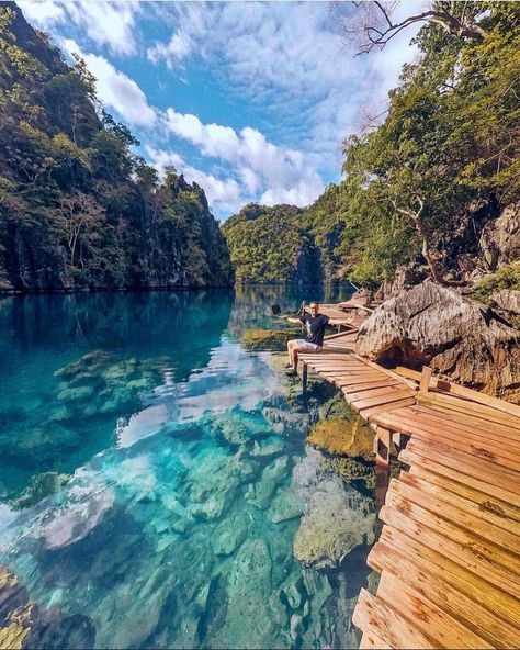 Wonderful Places on Instagram: “Coron, Palawan - Philippines ✨💚💚💚✨ Picture by ✨✨@timothysykes✨✨ go follow this self-made millionaire who travels the world while teaching…” Coron Palawan, Palawan Philippines, Dream Places, Coron, Family Holidays, Southeast Asian, Palawan, Self Made, Vacation Places