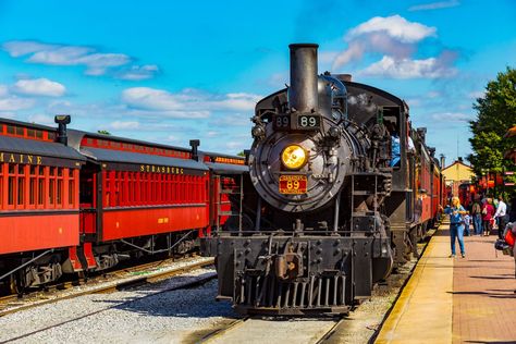 15 Best Things to Do in Strasburg, PA Dutch Wonderland, Strasburg Railroad, Steam Trains Photography, Amish Farm, Pennsylvania Travel, Valley Village, Lancaster Pennsylvania, Nature Museum, Rail Road