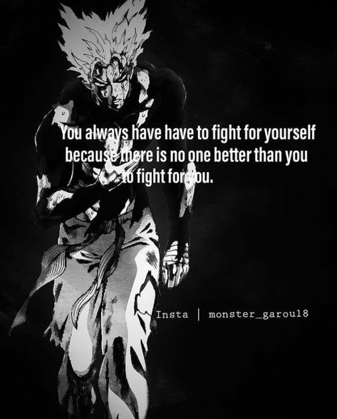 Garou Quotes, One Punch Man Quotes, One Punch Man Garou, Garou One Punch Man, Discipline Wallpaper, Funny Cartoon Drawings, Rider Wallpaper, Ghost Rider Wallpaper, Man Quotes