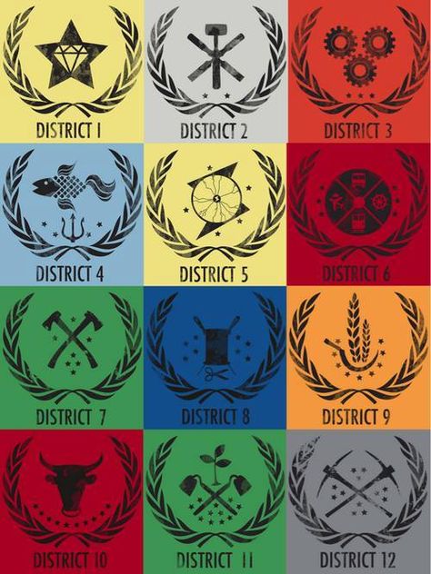 Which District are you from? Hunger Games Logo, Hunger Games Theme, Districts Of Panem, Hunger Games Districts, Hunger Games Party, Hunger Games 2012, Hunter Games, Hunger Games 3, Hunger Games Series