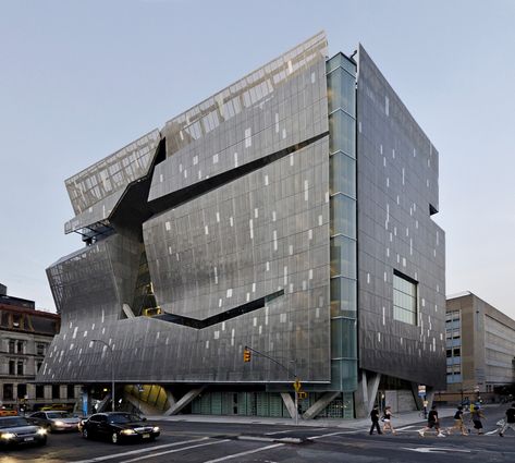 The Cooper Union for the Advancement of Science & Art, NYC. Morphosis. Tom Mayne Architecture, Morphosis Architecture, Morphosis Architects, Architecture Cool, Red Aesthetics, Cooper Union, Inspiring Architecture, Deconstructivism, Awesome Architecture