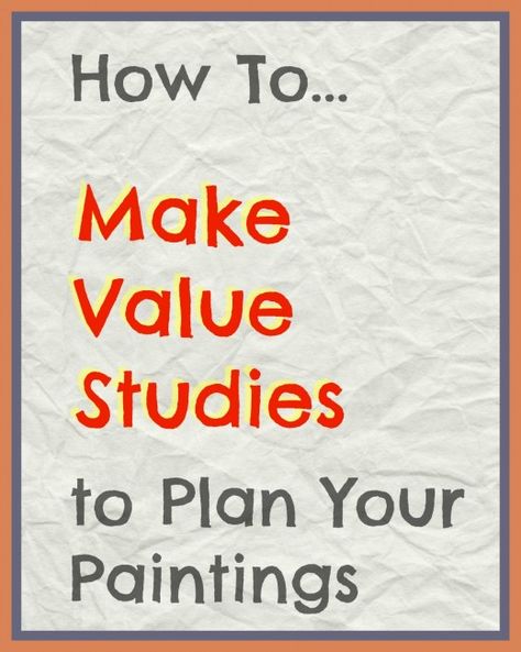 Learn how to work out value and tone of your masses to plan a good painting. Value Sketches, Painting Compositions, Value Studies, Painting Lesson Plans, Tonal Drawing, Art Principles, Value Study, Value Painting, Abstract Artwork Painting