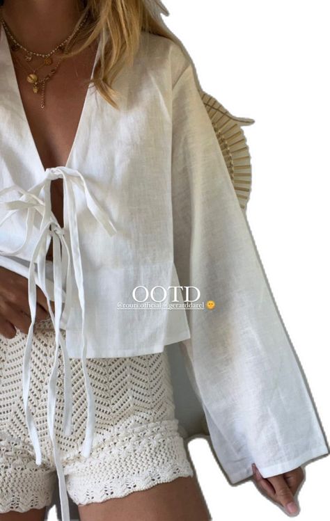 Summer Outfit Long Sleeve, Cute Linen Outfits, Linen Festival Outfit, Linen Clothes Aesthetic, Linen Cover Up, Night Wedding Outfit, Boho Spring Fashion, Linen Basics, White Linen Set