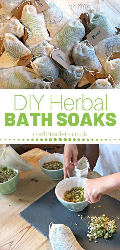 Herb Bath, Bath Soak Recipe, Bath Tea Bags, Bath Soaks, Bath Recipes, Bath Tea, Herbal Recipes, Herbal Bath, Natural Healing Remedies