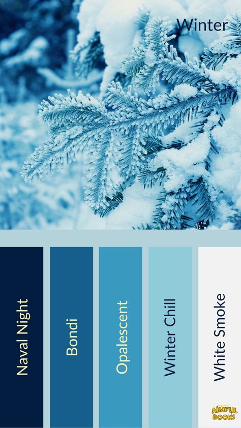 Christian Photography, Christmas Color Palette, Winter Color Palette, Winter Print, Blue Color Schemes, Color Palette Design, Winter Color, Winter Pictures, Color Inspo