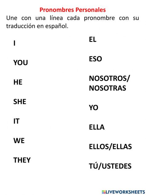 Actividad online de Pronombres en ingles para primaria. Puedes hacer los ejercicios online o descargar la ficha como pdf. English Classes For Kids, English Teaching Resources, Learning English For Kids, English Activities, English Phrases, English Class, English Teacher, Teaching English, Learn English