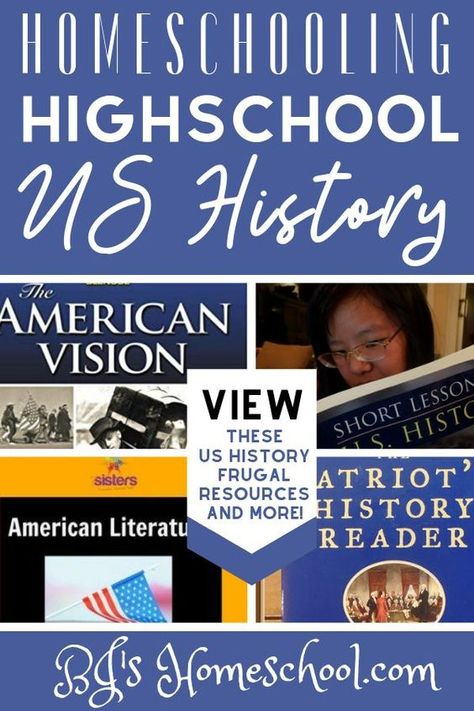 BJ's Homeschool : High School High School American History, High School Study, Homeschooling High School, High School Electives, High School Plan, Homeschool High School Curriculum, American History Homeschool, American History Lessons, World History Lessons