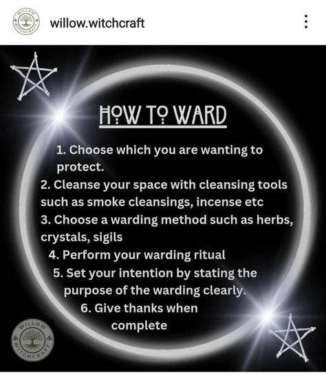 Protection Wards For Self, Wards In Witchcraft, Transmutation Ward, Warding Witchcraft, Warding Spell, Protective Spells, Witchy Spells, Divination Witch, Witchy Business