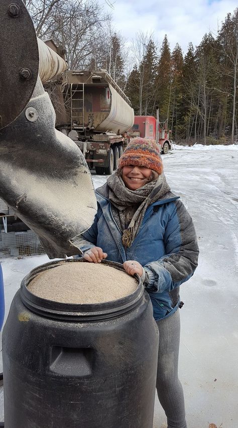 Follow along as we make Homemade DIY Grain Bins for small farm grain storage. You can easily and cheaply make feed storage that saves costs on farm. Grain Storage Ideas, Grain Bins, Livestock Feed, Grain Storage, Homemade Diy, American Red Cross, New Farm, Tote Storage, Small Farm