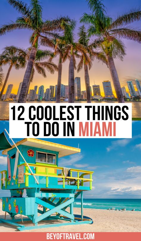 Must Do In Miami, Miami Itinerary, Traveling Goals, Miami Travel Guide, Things To Do In Miami, Florida Travel Guide, Miami Vacation, Miami Travel, Dream Vacations Destinations