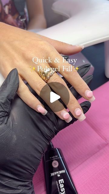 Polygel Nail Educator on Instagram: "When do I do ALL the nails and when do I do ONE nail 💅🏼⬇️ 

Temperature has a huge effect on polygel - especially if you’re using a 💩 brand!! These are the rules I follow to ensure my “multiple finger application” does not take too long:

✅ only short nails/fills/overlays
✅ cold room
✅ cold hands 

You’ll notice the more time you spend fixing the runny polygel the longer your application will take 👀 

What to do if your polygel is runny? 
- pop it in the fridge for 5 min before you need it
- if it’s still runny then it’s because you got some bs polygel 
- just do one finger at a time (this technique will help your speed improve) 💅🏼

The ONLY polygel brand I use is @pinkmask.official use code PINKMASKTEAGZ on all your purchases 💃🏻💅🏼 comment “sp Poly Gel Short Nails, How To Do Acrylics At Home, How To Make Acrylic Nails, How To Apply Polygel Nails, Polygel Tips And Tricks, Polygel Nails Diy, Short Polygel Nails, Poly Gel Nail Ideas, Polygel Nails Ideas