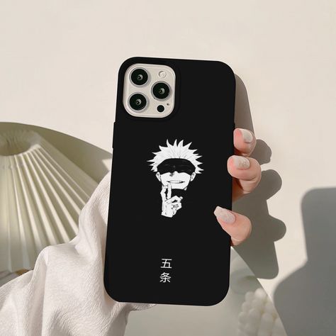 Gojo Phone Case, Anime Phone Cases, Anime Phone, Best Friend Outfits, Pet Fashion, Gojo Satoru, Authentic Design, Couple Outfits, Cute Phone Cases