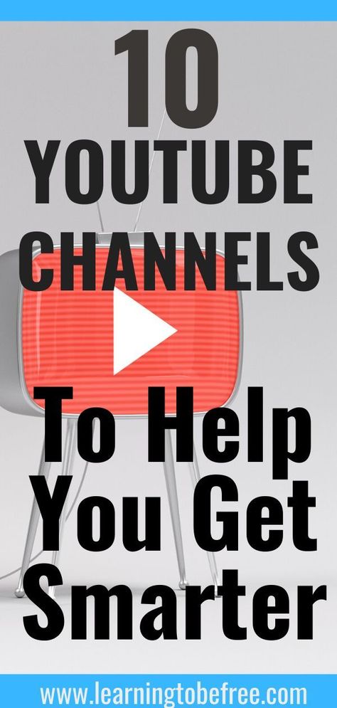 10 YouTube Channels to Expand Your Mind Science Psychology, Best Youtube Channels, Educational Youtube Channels, Expand Your Mind, Increase Knowledge, More Knowledge, Personal Growth Motivation, Dissertation Writing, Learning Websites