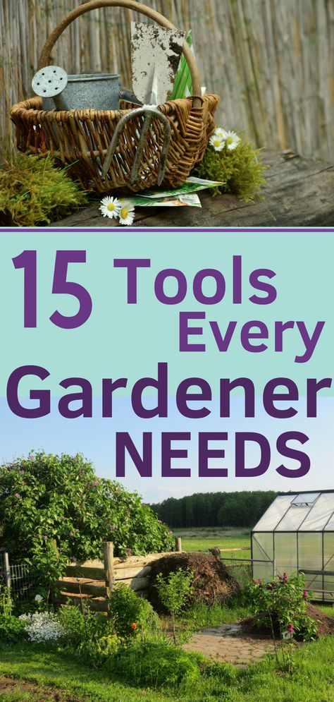 Homestead Gardening, Best Garden Tools, Homestead Gardens, Gardening Techniques, Garden Tool Storage, Garden Route, Home Vegetable Garden, Organic Gardening Tips, Garden Tool