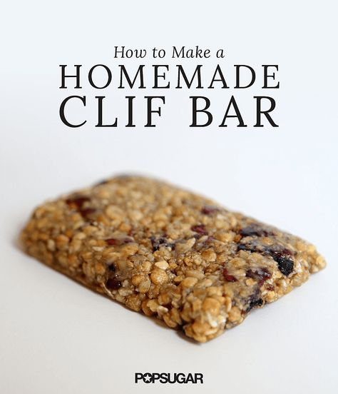 Ever wondered how to make a homemade Clif Bar? The company shares its secrets! Homemade Cliff Bars, Cliff Bars, Energy Bars Homemade, Clif Bar, Energy Bars Recipe, Clif Bars, Popsugar Food, Snack Bars, Oatmeal Bars