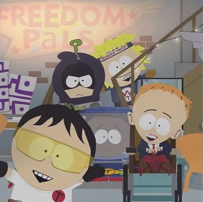 my friend couldnt find this screenshot so i uploaded it for her since i have the game Freedom Pals, Trey Parker, Kenny South Park, South Park Memes, Style South Park, Tweek And Craig, South Park Funny, Tweek Y Craig, South Park Characters