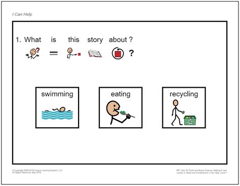 Differentiated Levels in Unique Learning System – N2Y N2y Unique Learning System, Unique Learning System, Learning Support, Learning Goals, Basic Math, Level 3, A Classroom, Facial Expressions, A Student