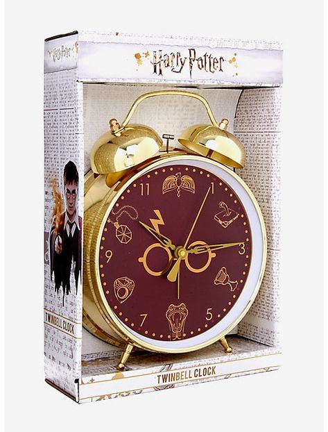 Harry Potter Horcrux Twin Bell Clock, Harry Potter Clock, Harry Potter Fanları, Citate Harry Potter, Stile Harry Potter, Harry Potter Accessories, Glume Harry Potter, Harry Potter Merch, Harry Potter Room Decor, Harry Potter Bedroom